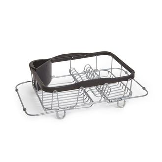 Umbra Escurridor de platos negro/n&iacute;quel