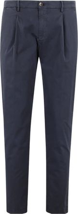 BRIGLIA 1949 Tiberio Broeken - Heren - Chinos - Blauw - 2XL - Katoen - Broeken