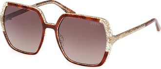Guess GU7883 52F Womens Sunglasses Tortoiseshell Size 56
