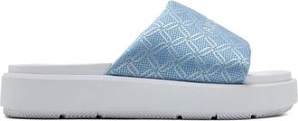 Nike Slippers met plateauzool - Blauw