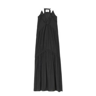 Isabel Marant Midi Dresses, female, Black, Size: 2XS Vasma Dress
