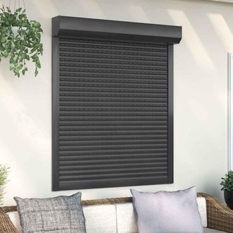 Berkfield Home Roller Shutter Aluminium 110x130 cm Anthracite