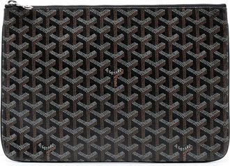 Goyard 2013 Goyardine Senat MM clutch - Zwart