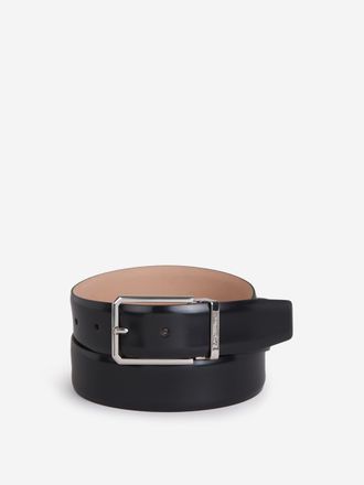 Santoni Adjustable Leather Belt