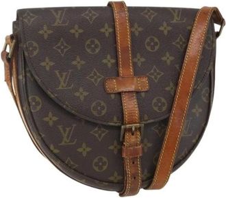 Louis Vuitton Pre-owned Cross Body Bags, female, Brown, Size: ONE SIZE Pre-owned Vintage Canvas Crossbody Bag