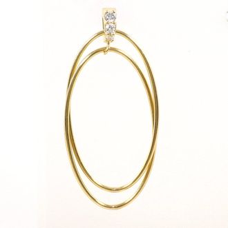 C&A Unbranded (10K) Drop Earrings (Pre-Owned)
