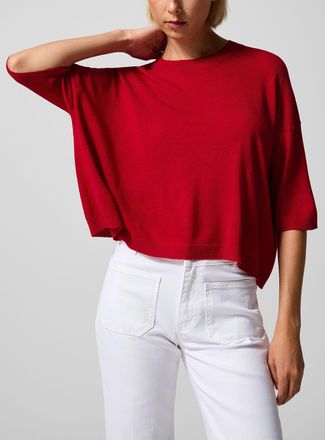 Vanessa Bruno Womens Deliah fine-knit loose sweater