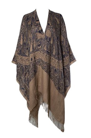 Herm&egrave;s Herm&egrave;s, Lalbhai Dalpatbhai kasjmier poncho