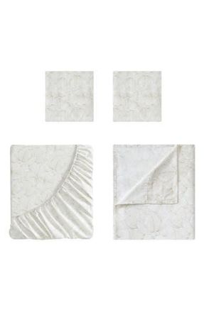 Elie Tahari Inwood Four-Piece Queen Sheet Set in Feather Gray (Taupe) at Nordstrom Rack, Size King