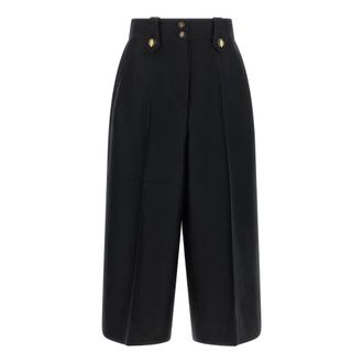 Zimmermann Valiant Culotte - Dames - Vrijetijds broeken - Zwart - S - Wol - Broeken