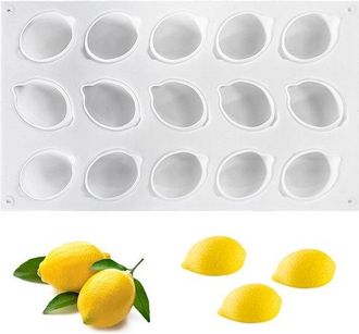 OEM Cosensi - Teglia Da Forno A 15 Fori - Teglia In Silicone - Teglia Per Dessert - Muffin/cupcake - Resistente Alle Alte Temperature - Facile Da Pulire -