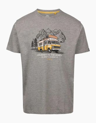 Trespass Mens Trespass Mens Tokso T-Shirt - Grey - Size: 38