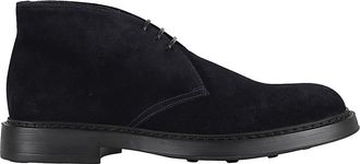 Doucal's Bruine leren Chukka boots - Heren - Veterlaarzen - Blauw - 40 1/2 EU - Leer - Schoenen