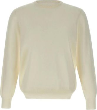 Gran Sasso Maglione in lana merino - Bianco