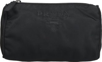 Prada Black Synthetic Clutch Bag (Pre-Owned)