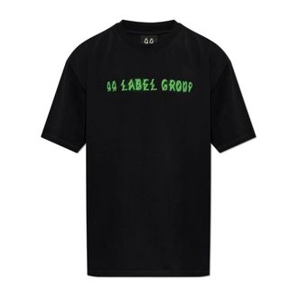 44 Label Group Heren, Tops, Zwart, Maat: 2XL Katoen
