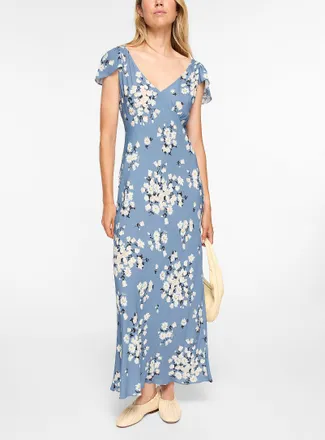 Rixo Womens Cathy flower bouquet maxi dress