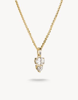 Thomas Sabo Collana tonalit&agrave; oro giallo e bianco
