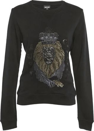 Just Cavalli Camicia con ricamo - Nero