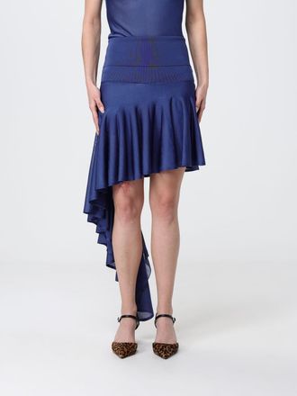 Alaia Gonna asimmetrica in maglia di viscosa