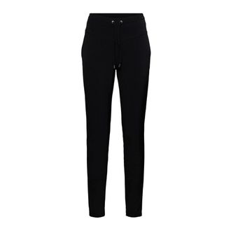 &Co Woman Penny Heavy Travel Broeken - Dames - Slim Fit Broeken - Zwart - XS - Broeken