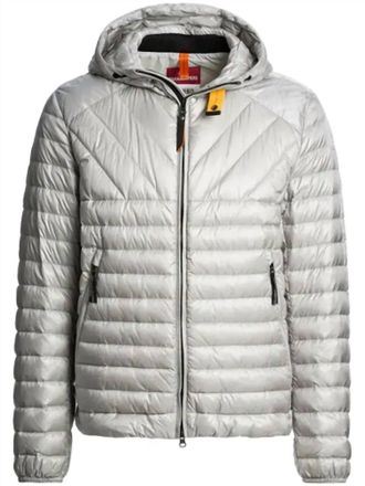 Parajumpers Mens Miroku Down Jacket In Grey