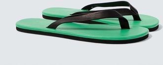 Auralee Leather thong sandals