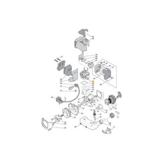 STIGA Sports Cilindro 1e36f-e-1 - Recambio Original Stiga - 123071014/0