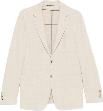 Canali Single-breasted Pocket Blazer