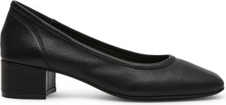 Steve Madden Mollie Flat Shoe BLACK LEATHER