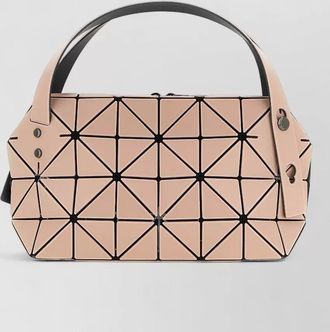 Bao Bao Issey Miyake boston shoulder bag geometric design panels