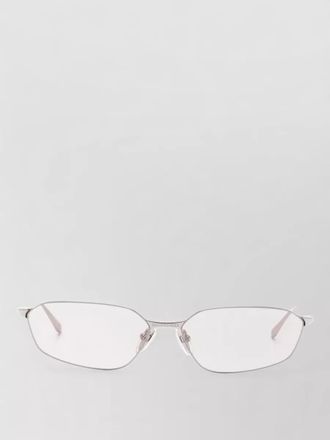 Balenciaga sunglasses thin frame rectangular lenses nose pads