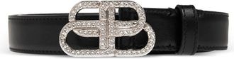 Balenciaga Logo-buckle Leather Belt