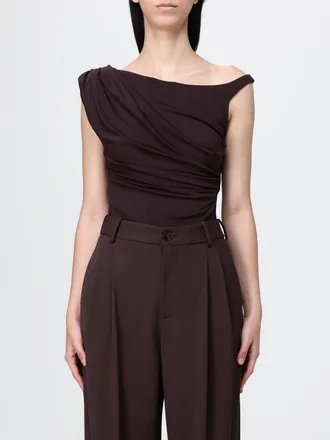 Elisabetta Franchi Draped Bodysuit