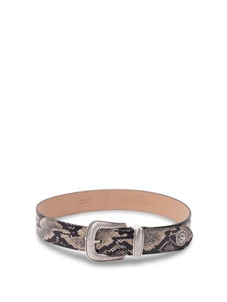 Kate Cate Tex Mex Python Belt