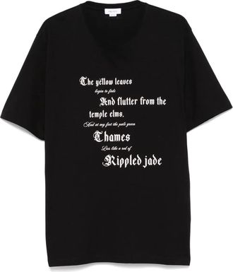 Alexander McQueen T-shirt con stampa - Nero
