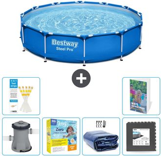 Bestway Piscina Bestway Steel Pro Redonda - 366x76 Cm - 7-piezas S285