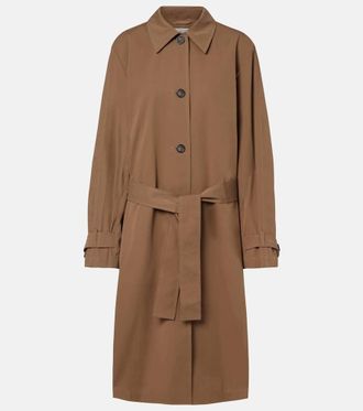 Toteme Belted cotton trench coat