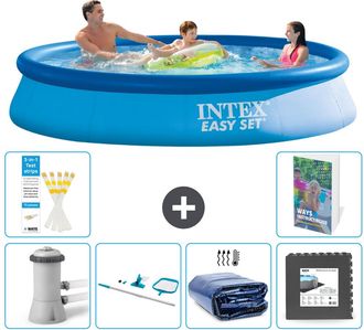 Intex Piscina Easy Set Redonda - 366x76 Cm - 7-piezas S217
