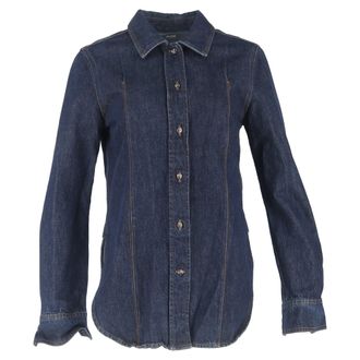Toteme Shirt in Navy Blue Denim