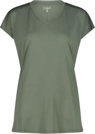 F.lli Campagnolo Jacquard T-Shirt Funktionsshirt f&uuml;r Damen | oliv