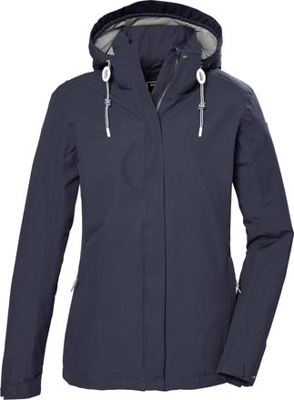 Killtec Outdoorjacke KILLTEC KOS 61 WMN JCKT, Damen, Gr. 34, blau (nachtblau), Obermaterial: 100% Polyester;Futter: 100% Polyester, Jacken Outdoorjacke, Funkt