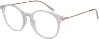 Polaroid Witte Panto Optische Monturen met Demo Lenzen - unisex - Brillen - Wit - ONE Size - Accessoires