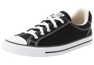 Converse Sneaker CONVERSE CHUCK TAYLOR ALL STAR DAINTY LUCKY, Damen, Gr. 37,5, schwarz-weiss (schwarz, wei&szlig;, schwarz), Textil, Schuhe Sneaker