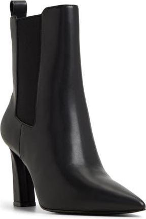 Aldo Liora Pointed Toe Chelsea Boot in Black at Nordstrom Rack, Size 8.5