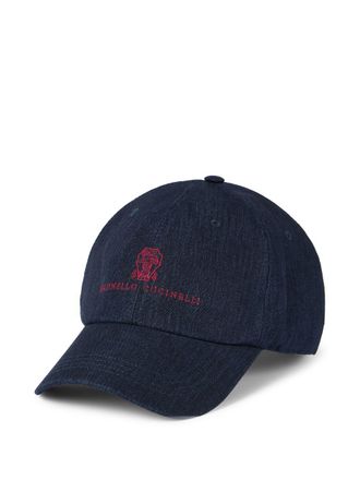 Brunello Cucinelli Brunello Cucinelli Logo Baseball Cap