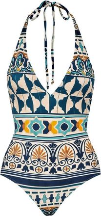 La DoubleJ Saucy Deep V Cheeky Badpak - Dames - Badpakken - Veelkleurig - XS - Badmode