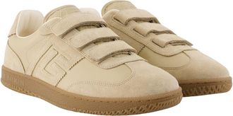 Balmain Mens Sneaker Beige Calfskin