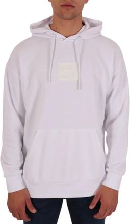 Karl Lagerfeld Logo Hoodie - Heren - Hoodies - Wit - L - Katoen - Hoodies & sweatvesten