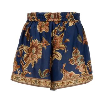 Zimmermann Short Shorts, female, Multicolor, Size: 3XS Short Shorts